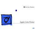 APPLE apple color printe Instrukcja Serwisowa
